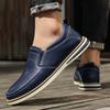 igh Quality Men Casual Shoes Genuine Leather Men's Shoes Comfortable Flats Driving Shoes Outdoor Men Loafers Large Size 38-46