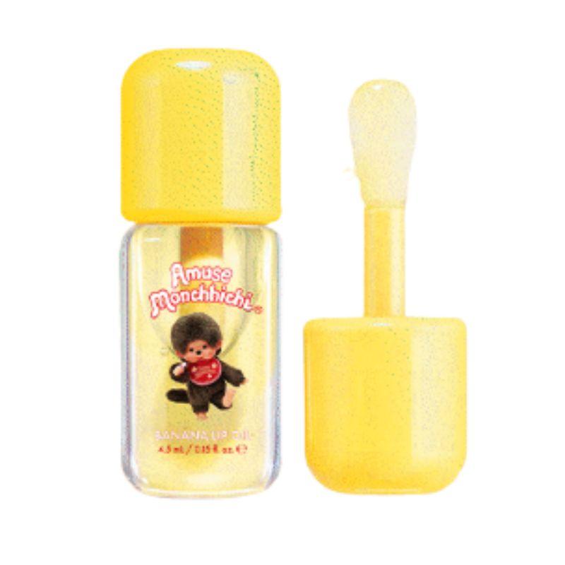 

[Monchhichi Collaboration] AMUSE Banana Lip Oil – Nourishing Glossy Hydration Lip Care