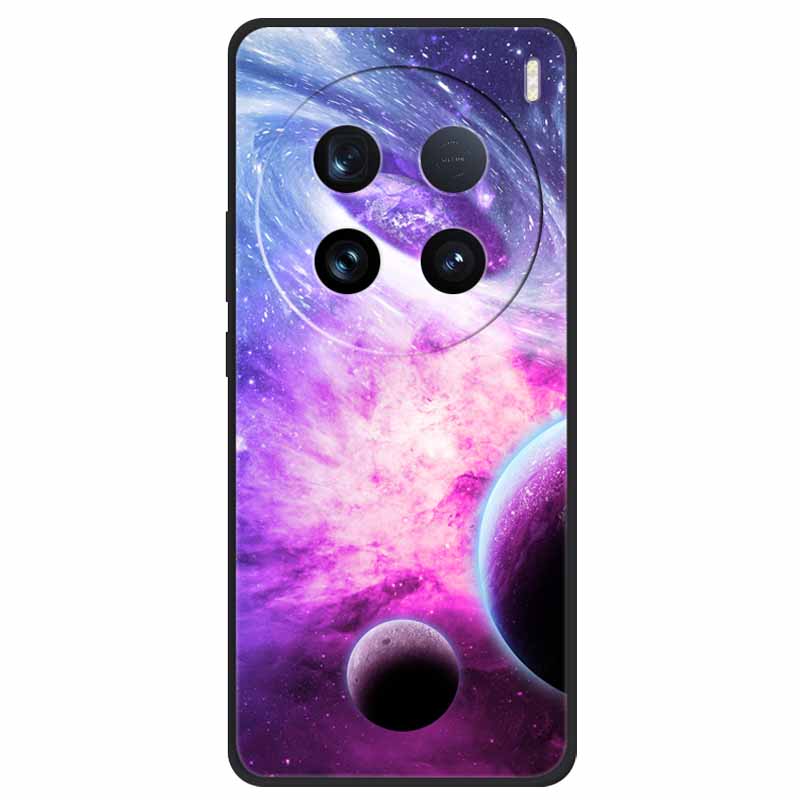 

For Vivo X100 Ultra Case Soft Silicone Flower Marble Cool Covers for Vivo X100 Pro Cases Space Protector Shells Cute X100Ultra Vivo X100 Pro