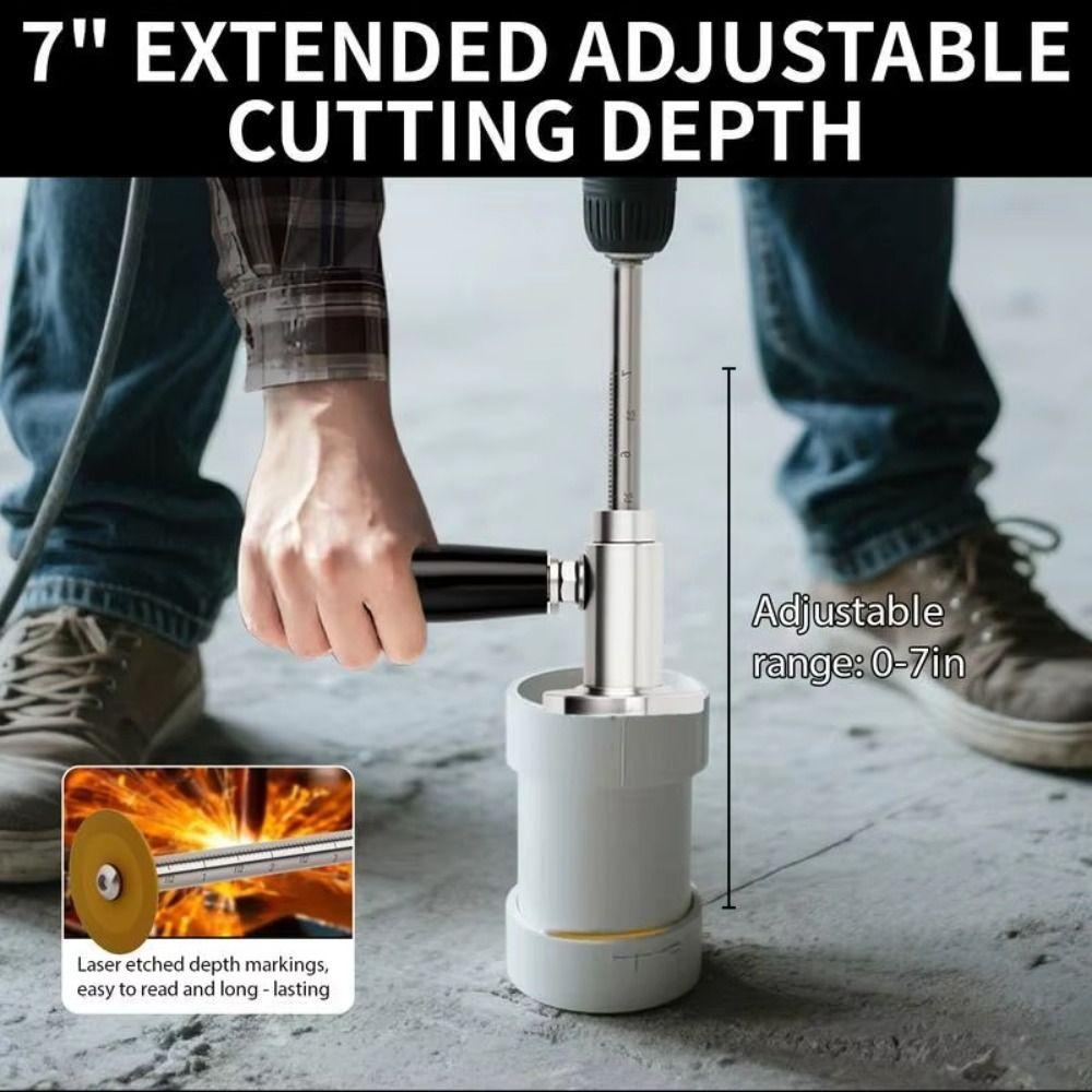 Grit Cutting Wheel Inside PVC Pipe Cutter Stainless Steel Pipe Cutting Tool Inside Cutting