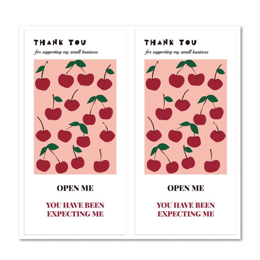 25sheets/bag Flower Thank You Stickers Seal Labels For Gift Commodity Decor Stickers Small Business Packaging Sealing Stickers