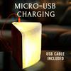 Modern Wooden Foldable Book Lamp With Handcrafted Design For Bedroom Nightlight And Gift