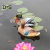 Schwimmende Entenskulptur, Entenstatue aus Kunstharz, Dekoration für Gartenteich und Pool, schwimmende Ente, Outdoor-Ornament, Geschenk für Naturliebhaber