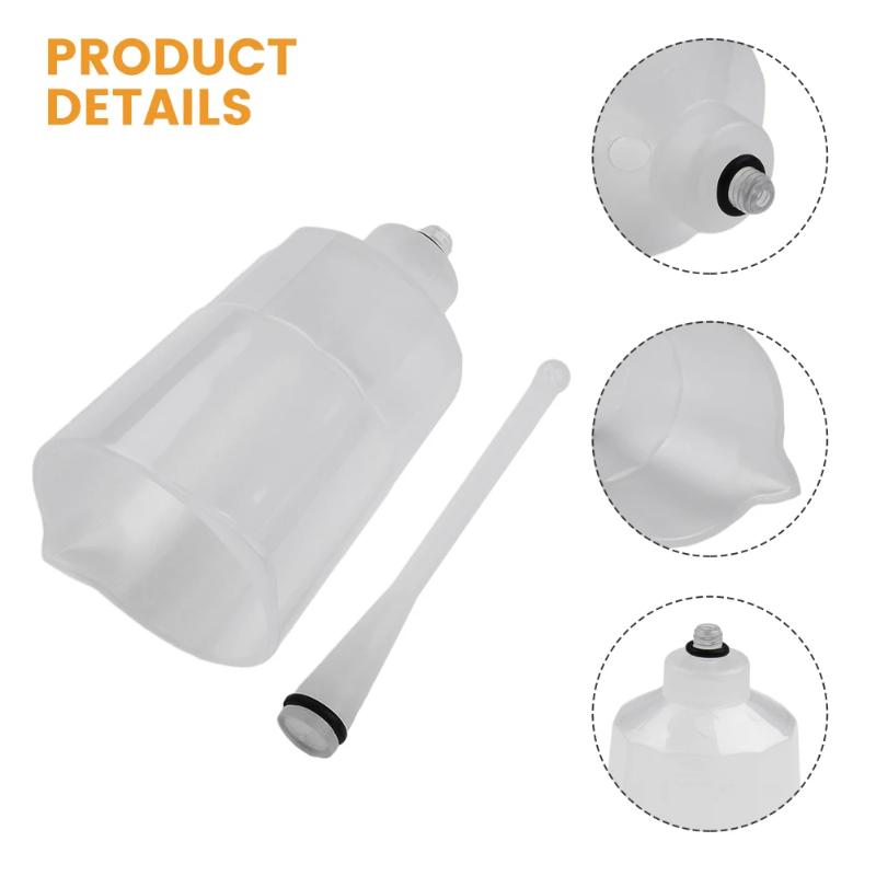 Bicycle Hydraulic Brake Oil Filling Funnel Kit Wide Compatibility Sealed Adapters for All Types of Bike Maintenance Work