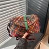 Niche handwoven bag femininity versatile color woven shoulder messenger bag premium pillow bag