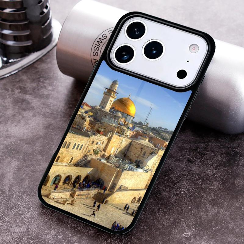 Jerusalem Western Wailing Wall Phone Case for iPhone 17 16 15 Pro Max Air 14 13 12 11 Plus Shockproof Cover