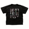 MenS Young Thug Mugshot Tee Graphic Crewneck Featuring A MultiAngle Portrait Soft Heavyweight Fabric Casual Tee