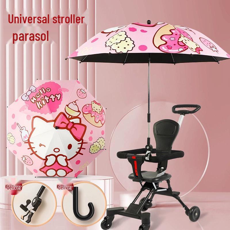 

Oversized Cartoon Stroller UV Protection Umbrella