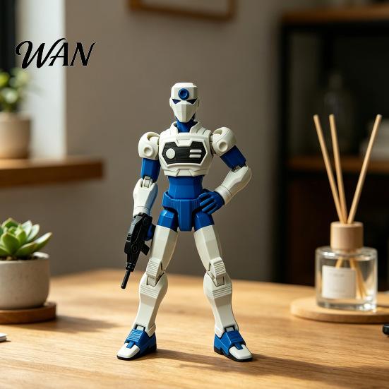 Cartoon Character Figurine Action Figure 3D Printed Posable Articulated Poseable Fidget Toy Model Collectible Decoration Anime Fans Gifts