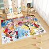 Cute cartoon rug with princess anime pattern, non-slip, machine washable, suitable for living room, bedroom, and home use.-22