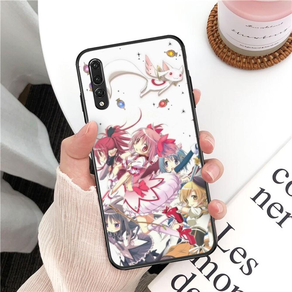 

Puella Magi Madoka Magica Phone Case For Huawei P 8 9 10 20 30 40 50 Pro Lite Psmart Honor 10 Lite 70 Mate 20lite Huawei P30 Pro