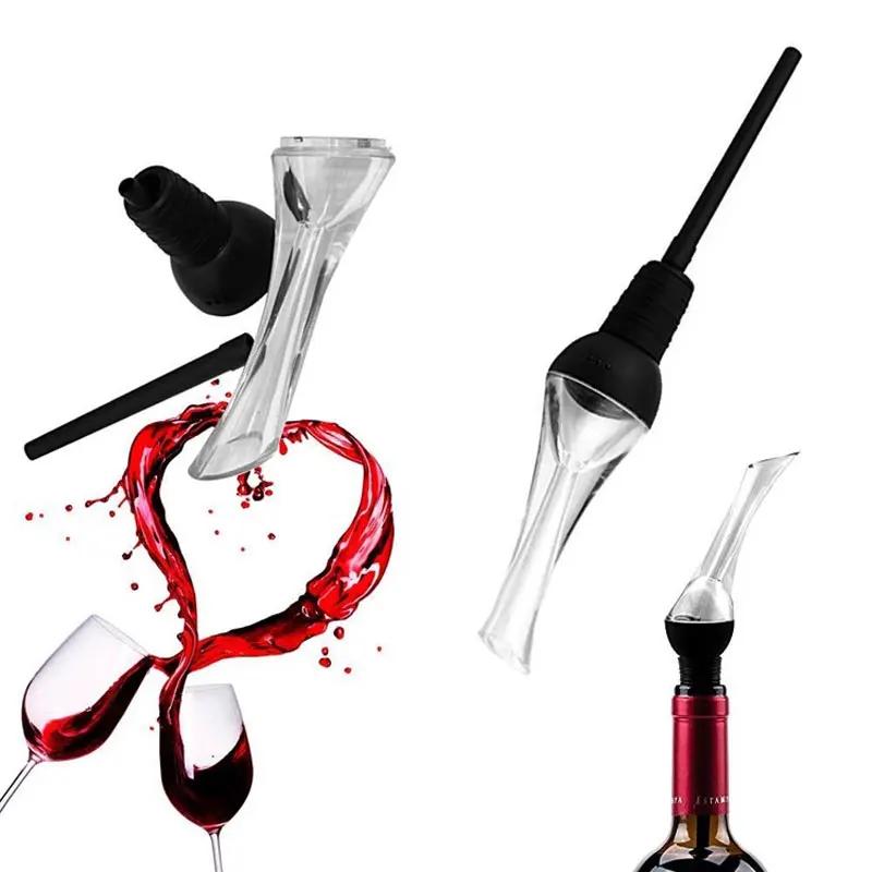 Wine Decanter Red Wine Aerating Pourer Wine Aerator Home Party Travel Barware Tools