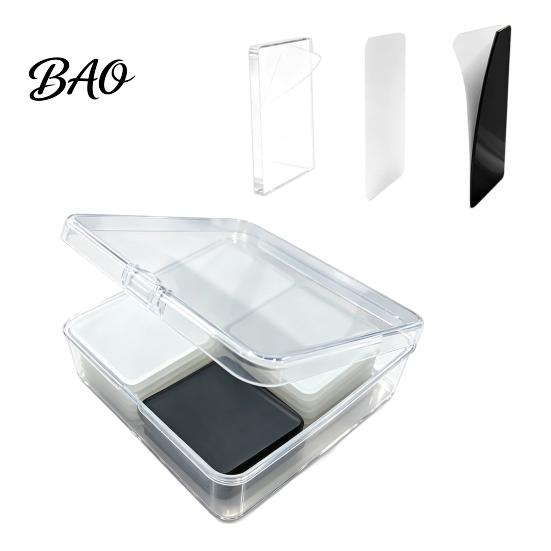 Handmade Magnet Craft 5/6/8/10/15/20/24 Sets DIY Acrylic Fridge Kit, Square Refrigerator Clear Making Kit with Adhesive Backing, Picture Photo Holder