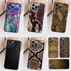 Snake Skin For OnePlus 15 13 12 11 13T 10T 8T 10R 12R 13R Case For OnePlus Nord 5 CE 3 2 4 Lite N20 N30
