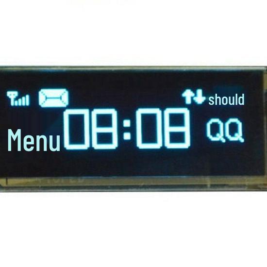 0,91" OLED-Displaymodul, 128x32, IIC-kompatibel, 3,3V-5V