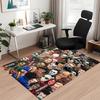 Halloween Horror Printed Carpet, for Office Chair Living Room Bedroom Kitchen Room Decor Gifts.
