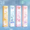 Gel Ink Pen Set with 2 Refills DIY Sticker 0.5MM Fine Point Retractable Pen Quick Drying Smooth Writing Pen School Stationery Student Gift