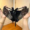 Lady Summer Sexy Pure Desire Lace Bell Perspective Triangle Briefs