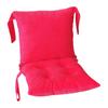 Chair Cushion with Backrest Keep Warm Seat Cushion for Office Bleacher Patio