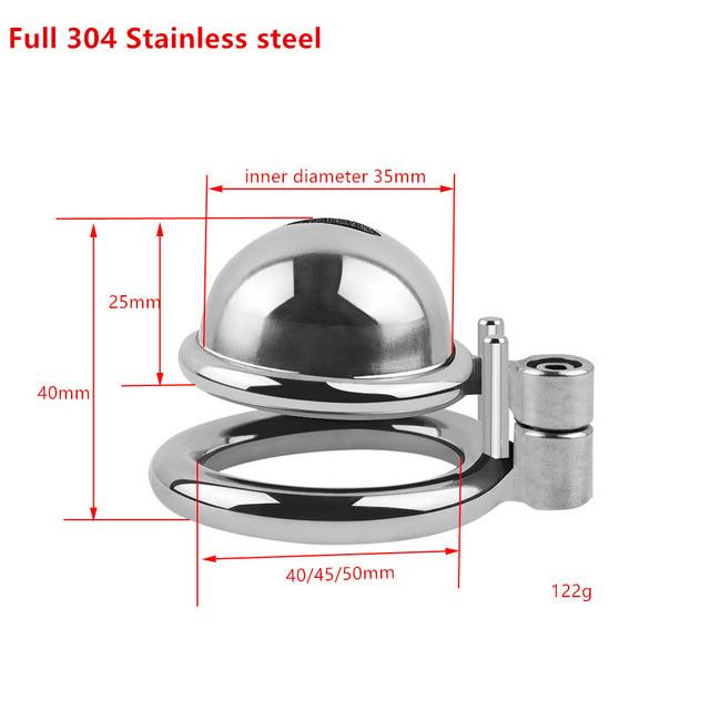 Big Metal Cock Cage Male Chastity Device BDSM Sex Toys for Men Penis Lock Erotic Bondage Husband Loyalty Drop Shipping