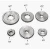 6pcs Change Gear Set SIEG X1& SX1&JET JMD-1&SOGI S1-16&Compact 1&Clarke CMD10 Lathe Metal Exchange Gear