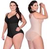 Nahtloser Damen-Body mit fester Kontrolle, Faja-Body mit offener Brust und Body-Shaper