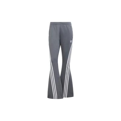 Originals Trefoil Series Slim Fit Flared Track Pants Women Bottoms Grey IV9324