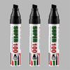 Pennarello Jumbo Impermeabile e Resistente all'Olio - Punta Extra Spessa, Inalterabile, Rosso/Blu/Nero