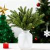 20/50PCS Artificial Plants Cheap Christmas Tree Pine Needles New Year Decorations for Home Room Scrapbooking Diy Gifts Candy Box