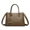 Solid Color Pu Leather Zipper Sweet Ladies Tote Bags  Sale 2026 High Quality Large Capacity Ccise Shoulder Bags for Women