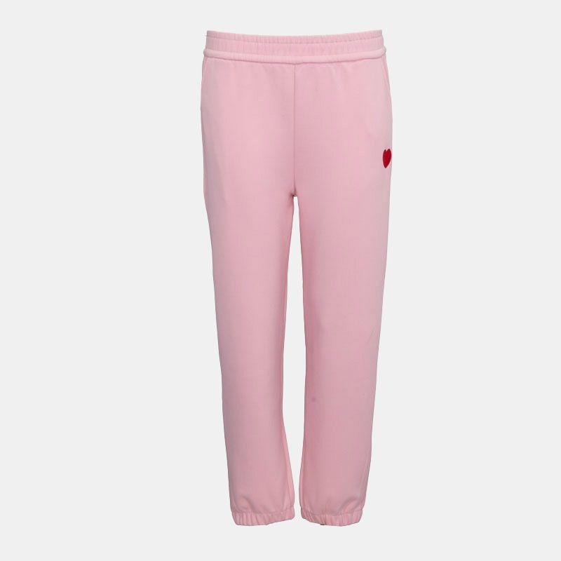 Ultra Soft Chanda Jogging Bottoms with Embroidered Heart Woman BURTON OF LONDON