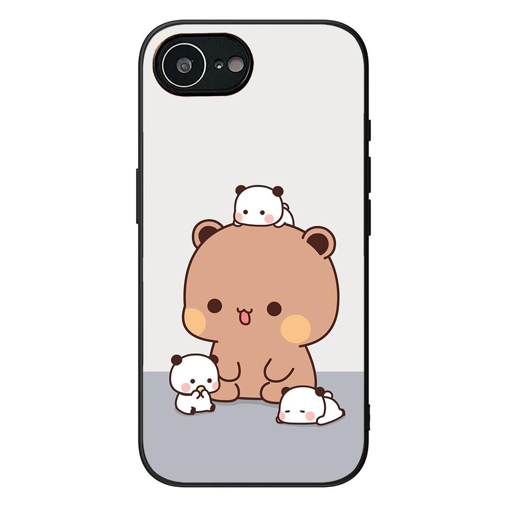 Anime B-Bubus D-Dudus Panda Bear Phone Case for Xiaomi Redmi Note 12 11 10 A3 Pro 10A 10C 12C Note12 5G Protective Cover