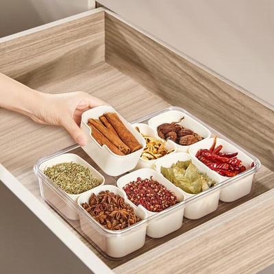 Elegant 8-Grid Storage Box S-262