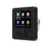 WIFI Smart Thermostat with Color Screen & Black Knob for Underfloor Heating, Electric/Water Heater, Gas Boiler, Tuya APP.