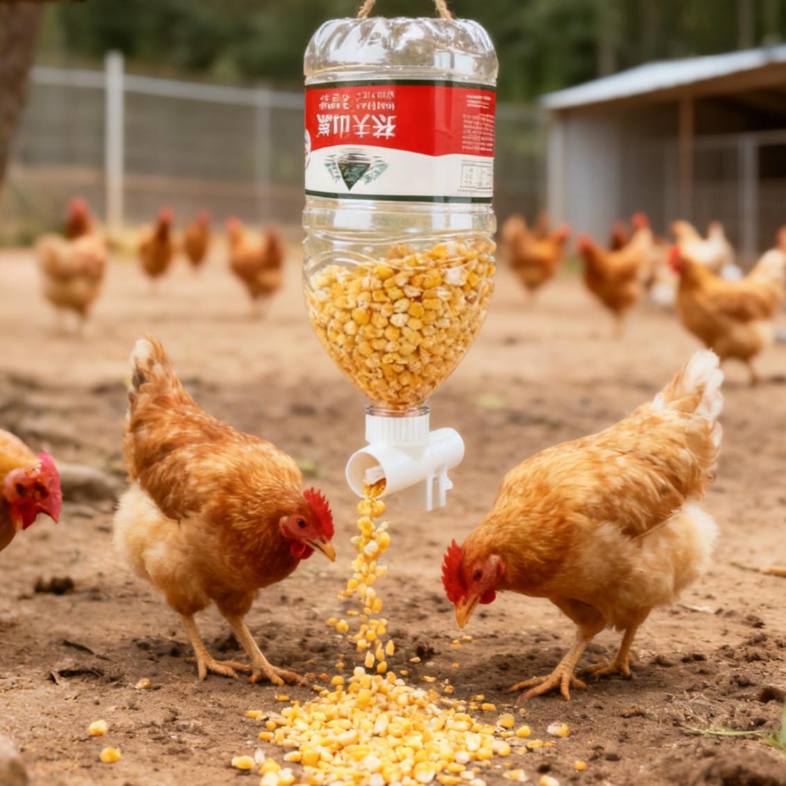 Automatic Chicken Feeder Pigeon Chicken Duck Carrier Pigeon Trough Intellegent Timing Automatic Chicken Feeder Pigeon Supplies