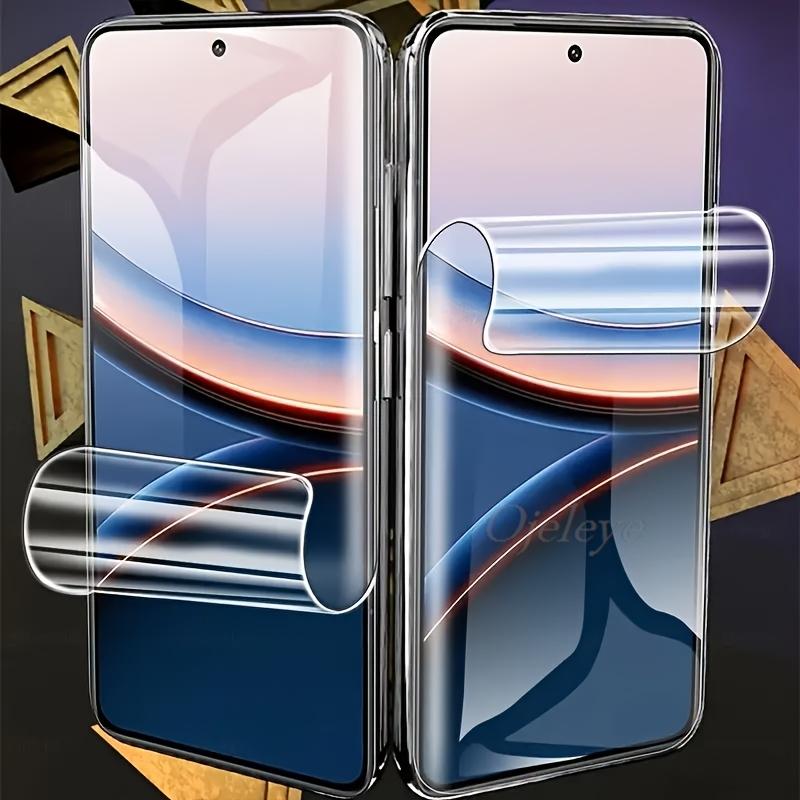 4PCS Full Cover Hydrogel Film For Xiaomi Poco X7 Pro X6 X5 F5 F6 F7 Pro Screen Protector Xiaomi Poco M7 Plus M6 4G C75 C71 C65