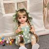 Full Vinyl Rebirth Doll Toy Simulation Baby Girl 55cm Companion Dress Up Dolls Toys Gift For Children Toys