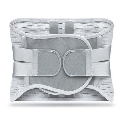 Ceinture de Soutien Lombaire Auto-chauffante Élargie Plaque d'Acier Respirante Réglable Ceinture de Protection de la Taille Pour