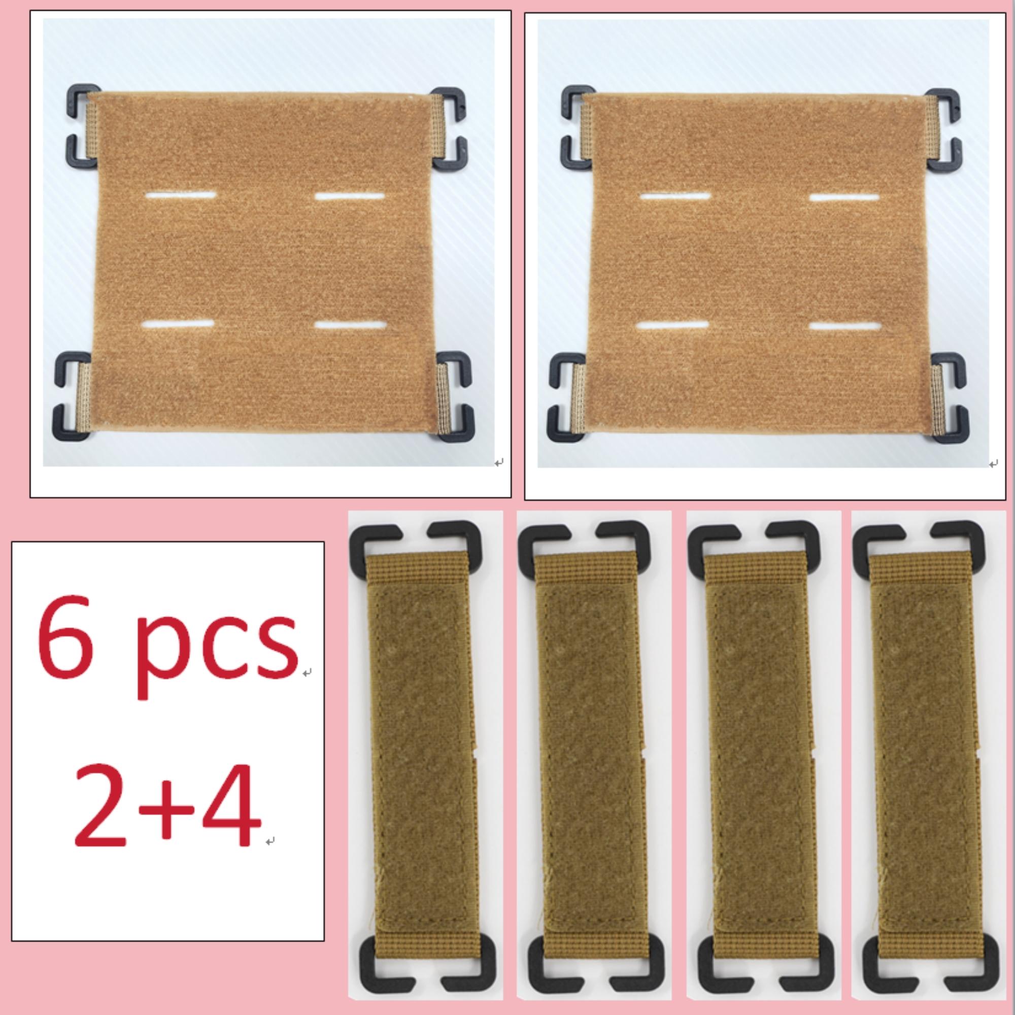 

Тактическая модульная панель для патча ID, панель-адаптер Molle Hook&Loop для ленточного конвертера, для самостоятельного изготовления нашивок, военного армейского жилета хаки