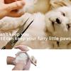 Portable Pet Memory Keeper Keychain Featuring Combined Photo Display And Hair Storage In Sturdy PU Case