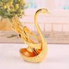 Coffee Spoon Holder Elegant   Zinc Alloy EmNaBossment Design Glossy Bright Color Mirror Polish Coffee Stirrers Holder