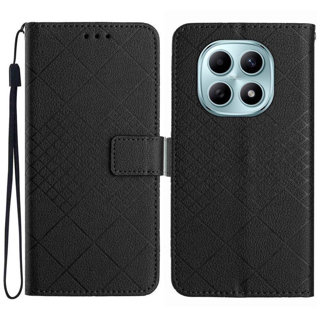 For Xiaomi Poco M8 5G/Redmi Note 15 5G (Global)/15 4G (Global) Case Wallet Imprint PU Leather Flip Folio Phone Cover