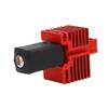 3D Printer Hotend Kit 60W Ceramic Heater Removable 0.4mm Hardened Steel Nozzle All Metal Hot End for Lab X1C Series