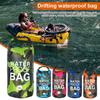 Lot de 2 sacs étanches camouflage de 10 L, grande capacité, légers et portables, pour activités en plein air, kayak, plongée, natation, rafting, plage