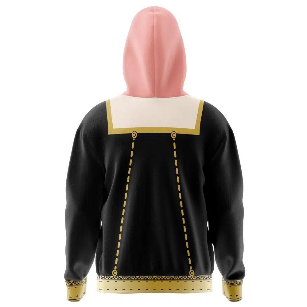 Spy Girl Anya Forger Cosplay Hoodies Long Sleeve Winter Hooded Sweatshirts Zipper Loose Men Women Pullovers 3D Printing Hoodie