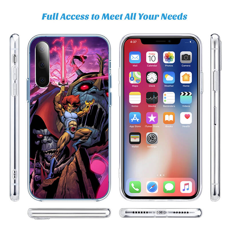 T-ThunderCats Phone Case for Motorola Edge 20 30 S30 40 50 Fusion Lite Plus Pro Ultra Neo One Action Zoom Hyper Power Macro Vision