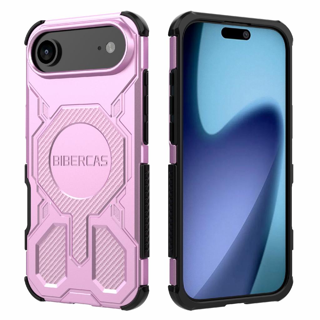 BIBERCAS J-16 Series For iPhone 17 Air Case Compatible with MagSafe Anti Drop TPU+PC Phone Cover