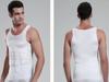 Inner Posture and Toning Tank Top Men's Shapewear, Shirt, Corrector, Slouching, (Size 6, Black, XL)