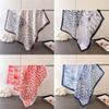 Printed Square Scarf Thin Headband New Silk Scarf Women