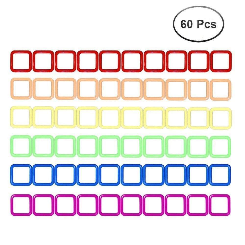 Mickey & Flower Metal Spiral Stitch Markers Set for Knitting